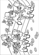 coloring page My little pony